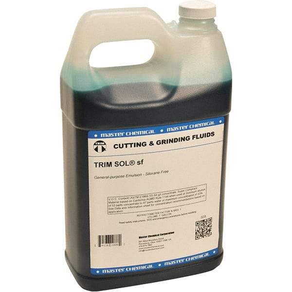 Master Fluid Solutions - 1 Gal Jug Cutting & Grinding Fluid - Liquid - Benchmark Tooling