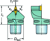 C3-SVVBN-00040-11-B1 Capto® and SL Turning Holder - Benchmark Tooling