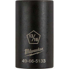 Milwaukee Tool - 1/2" Drive 13/16" Universal Thin Wall Nonsparking Deep Impact Socket - Benchmark Tooling