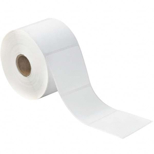 Value Collection - Pack of 12 Rolls, 735 Labels per Roll, 2-1/4" x 2" White Paper Thermal Labels - Benchmark Tooling