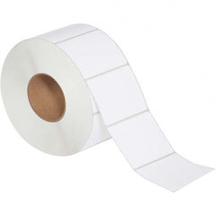 Value Collection - Pack of 4 Rolls, 2,000 Labels per Roll, 4" x 3" White Topcoated Facestock Thermal Labels - Benchmark Tooling