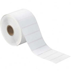 Value Collection - Pack of 12 Rolls, 1,780 Labels per Roll, 2-1/4" x 3/4" White Paper Thermal Labels - Benchmark Tooling