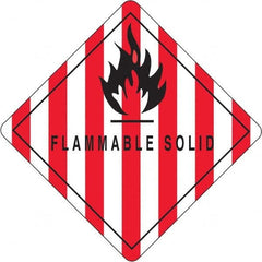 Tape Logic - Shipping Label, Header: Flammable Warning - Benchmark Tooling