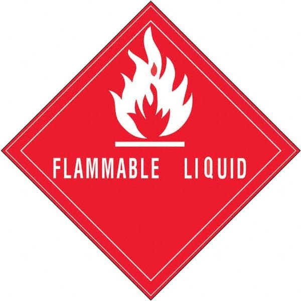 Tape Logic - Shipping Label, Header: Flammable Warning - Benchmark Tooling