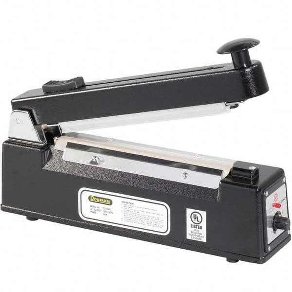 Value Collection - Polybag & Impulse Sealers Type: Table Top Thermal Impulse Sealer w/Cutter Maximum Seal Size: 8 (Inch) - Benchmark Tooling