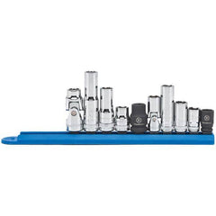 GEARWRENCH - Socket Sets Measurement Type: Metric Drive Size: 1/4, 3/8 - Benchmark Tooling