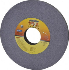 Norton - 12" Diam x 3" Hole x 1-1/4" Thick, I Hardness, 46 Grit Surface Grinding Wheel - Aluminum Oxide, Type 1, Coarse Grade, 2,070 Max RPM, Vitrified Bond, No Recess - Benchmark Tooling