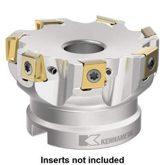 Kennametal - Indexable Square-Shoulder Face Mills Cutting Diameter (mm): 200.00 Cutting Diameter (Decimal Inch): 7.8740 - Benchmark Tooling