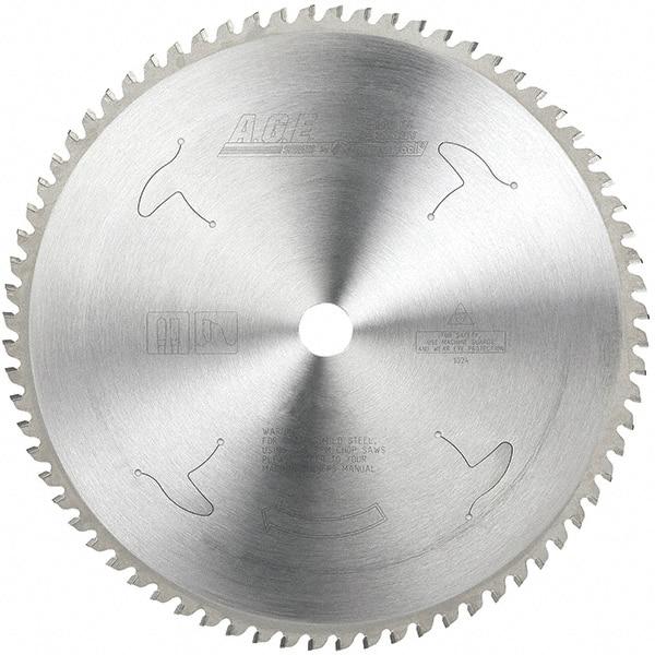 Amana Tool - 10" Diam, 5/8" Arbor Hole Diam, 60 Tooth Wet & Dry Cut Saw Blade - Carbide-Tipped, Clean Action, Standard Round Arbor - Benchmark Tooling