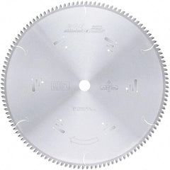 Amana Tool - 18" Diam, 1" Arbor Hole Diam, 120 Tooth Wet & Dry Cut Saw Blade - Carbide-Tipped, Clean Action, Standard Round Arbor - Benchmark Tooling