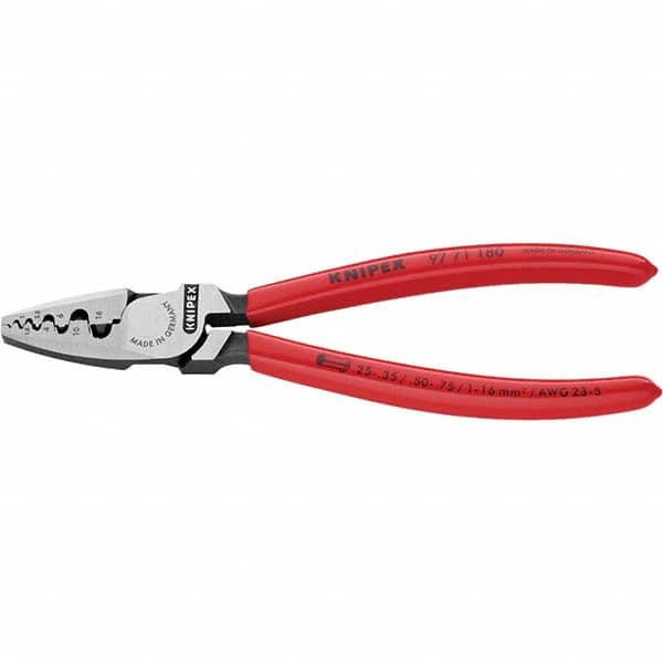 Knipex - Crimpers Type: Crimping Pliers Style: Crimping Pliers for End Sleeves (Ferrules) - Benchmark Tooling