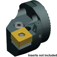 Kennametal - Left Hand Cut, 50mm Min Bore Diam, Size 40 Steel Modular Boring Cutting Unit Head - 50mm Max Bore Depth, Compatible with CNMA 1204.. - Benchmark Tooling