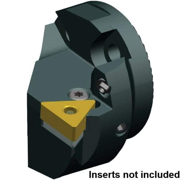 Kennametal - Left Hand Cut, 32mm Min Bore Diam, Size 25 Steel Modular Boring Cutting Unit Head - 32mm Max Bore Depth, Compatible with TNMA 160408 - Benchmark Tooling