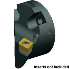 Kennametal - Right Hand Cut, 50mm Min Bore Diam, Size 40 Steel Modular Boring Cutting Unit Head - 50mm Max Bore Depth, Compatible with DCMT 11T308 - Benchmark Tooling