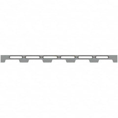 Phillips Precision - Laser Etching Fixture Rails & End Caps Type: Docking Rail Length (Inch): 30.00 - Benchmark Tooling