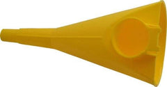 Eagle - 9 Inch Long, Safety Can Poly Funnel - Compatible with 1/2 and 5 Gallon Type I Safety Cans - Benchmark Tooling