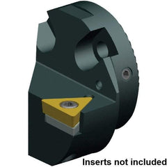 Kennametal - Right Hand Cut, 50mm Min Bore Diam, Size 40 Steel Modular Boring Cutting Unit Head - 50mm Max Bore Depth, Compatible with TCMT 16T308 - Benchmark Tooling