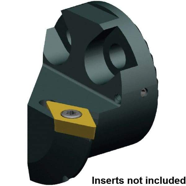 Kennametal - Left Hand Cut, 32mm Min Bore Diam, Size 25 Steel Modular Boring Cutting Unit Head - 32mm Max Bore Depth, Compatible with DCMT 070204 - Benchmark Tooling