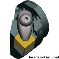 Kennametal - Left Hand Cut, 50mm Min Bore Diam, Size 40 Steel Modular Boring Cutting Unit Head - 50mm Max Bore Depth, Compatible with CNMA 160612 - Benchmark Tooling