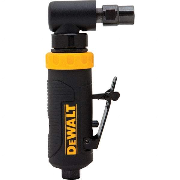 DeWALT - Air Die Grinders Type: Angle Die Grinder Collet Size (Inch): 1/4 - Benchmark Tooling