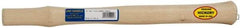 Made in USA - 18" Long Replacement Handle for Ball Pein, Machinist & Riveting Hammers - 1-3/16" Eye Length x 11/16" Eye Width, Hickory, Material Grade Type A - Benchmark Tooling