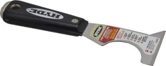 Hyde Tools - 2-1/2" Wide Stainless Steel Taping Knife - Stiff, Nylon Handle, 7.3" OAL - Benchmark Tooling