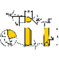 CSG-6250-2A Grade 670  Insert for Grooving - Benchmark Tooling