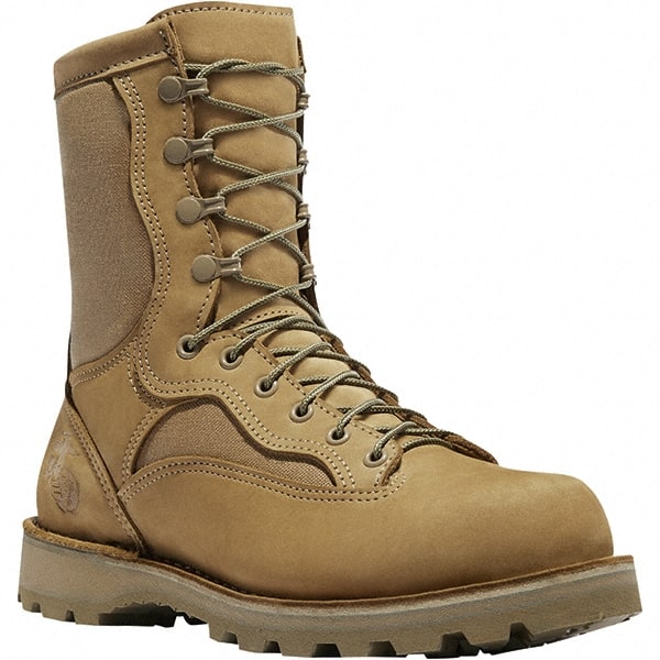 Work Boot: Size 4, 8″ High, Nylon, Steel Toe Mojave, Wide Width