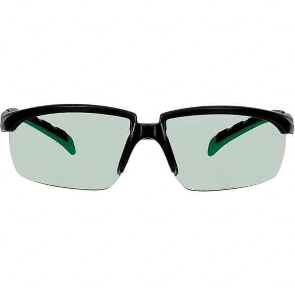 Safety Glass: Scratch-Resistant, Polycarbonate, Gray Lenses, Full-Framed, UV Protection Black Frame, Dual, Adjustable