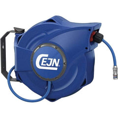 CEJN - 26' Spring Retractable Safety Hose Reel - 145 psi, Hose Included - Benchmark Tooling