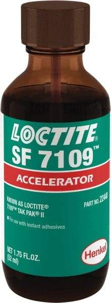 Loctite - 1.75 Fl Oz, Adhesive Activator - Benchmark Tooling