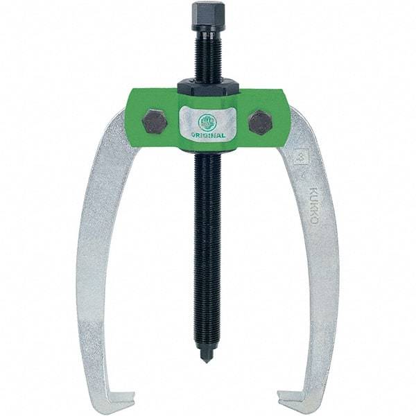 KUKKO - 2 Jaw, 1/2" to 6-3/8" Spread, 6-1/2 Ton Capacity, Jaw Puller - For Bearings, Gears, Discs - Benchmark Tooling