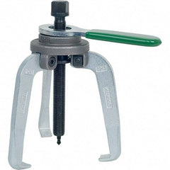 KUKKO - 3 Jaw, 1" to 3-7/8" Spread, 8-1/2 Ton Capacity, Jaw Puller - 3-7/8" Reach, For Bearings, Gears, Discs - Benchmark Tooling