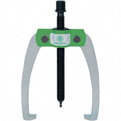 KUKKO - 2 Jaw, 1/2" to 3-7/8" Spread, 3 Ton Capacity, Jaw Puller - 3-7/8" Reach, For Bearings, Gears, Discs - Benchmark Tooling