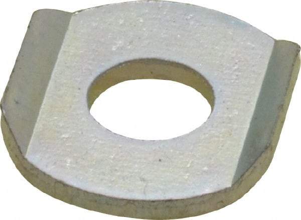 De-Sta-Co - Zinc Plated, Carbon Steel, Flanged Washer for 1/4" Diam Clamp Spindle - 1/4-20 Thread, 0.26" Hole Diam, 0.69" Overall Diam, 1/2" Between Flanges - Benchmark Tooling