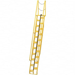 Vestil - 198" High 350 Lb Capacity 21 Step Alternating Tread Stair - Benchmark Tooling