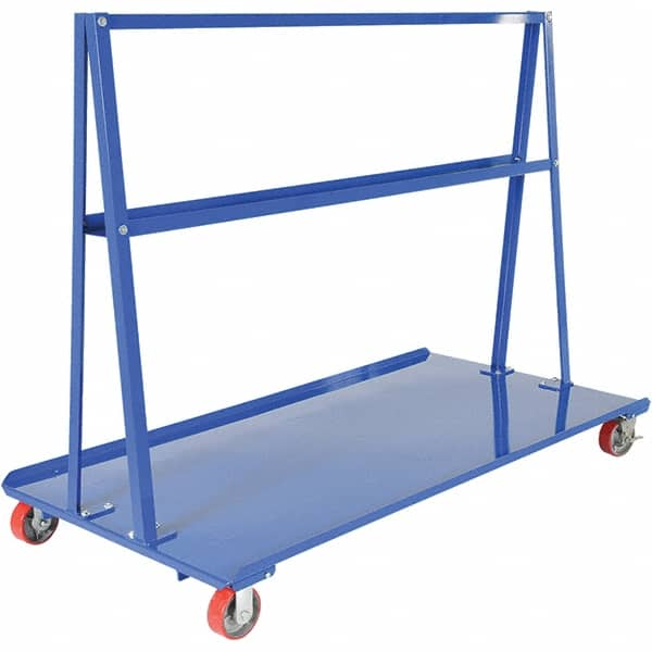 Vestil - 20,000 Lb Capacity Steel A-Frame Truck - Steel Deck, 36" OAW - Benchmark Tooling