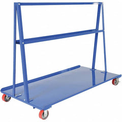 Vestil - 20,000 Lb Capacity Steel A-Frame Truck - Steel Deck, 36" OAW - Benchmark Tooling