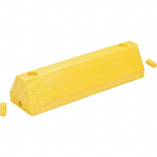 Vestil - 21-1/4" Long x 5" High, Guard Curb - Benchmark Tooling