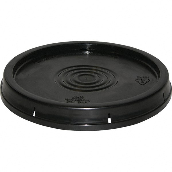 Vestil - Tote & Storage Container Lids For Use With: 3-1/2, 5 & 6 Gallon Pails Width (Decimal Inch): 12.500 - Benchmark Tooling