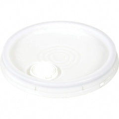 Vestil - Tote & Storage Container Lids For Use With: 3-1/2, 5 & 6 Gallon Pails Width (Decimal Inch): 12.500 - Benchmark Tooling