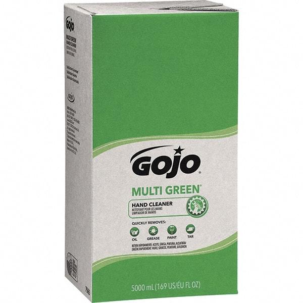 GOJO - 5 L Dispenser Refill Liquid Hand Cleaner - Green, Citrus Scent - Benchmark Tooling