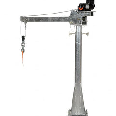 Vestil - 2,000 Lb Load Capacity, Jib Crane - Benchmark Tooling