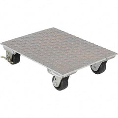 Vestil - 1,200 Lb Capacity Aluminum Dolly - 24" Long x 18" Wide - Benchmark Tooling