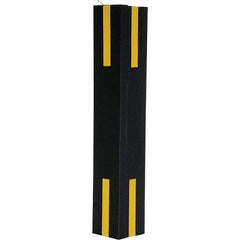 Vestil - 6" High, Column Protector - Fits 6" Columns, Black - Benchmark Tooling