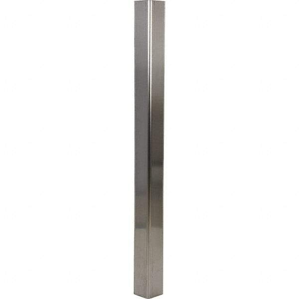 Vestil - 3-1/2" Long, Steel Corner Guard - Silver - Benchmark Tooling