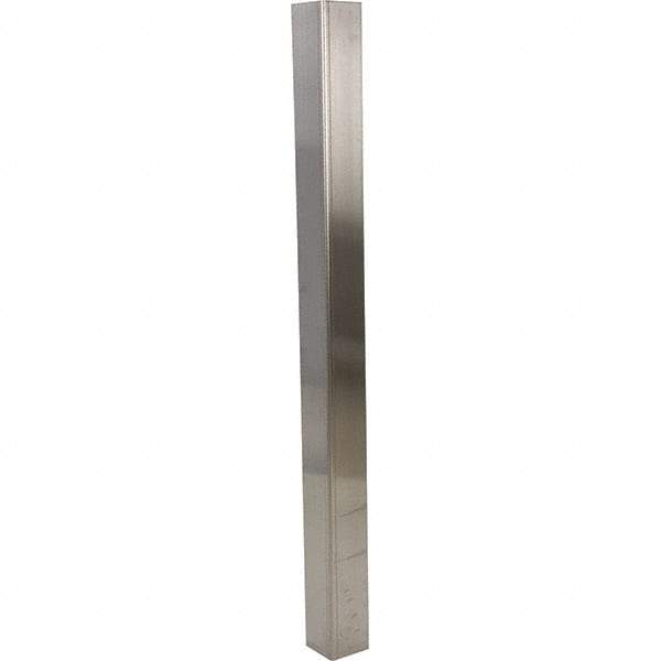 Vestil - 3-1/2" Long, Steel Corner Guard - Silver - Benchmark Tooling