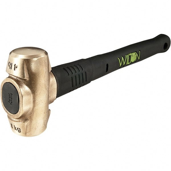 Wilton - Non-Sparking Hammers Tool Type: Brass Hammer Head Material: Brass - Benchmark Tooling