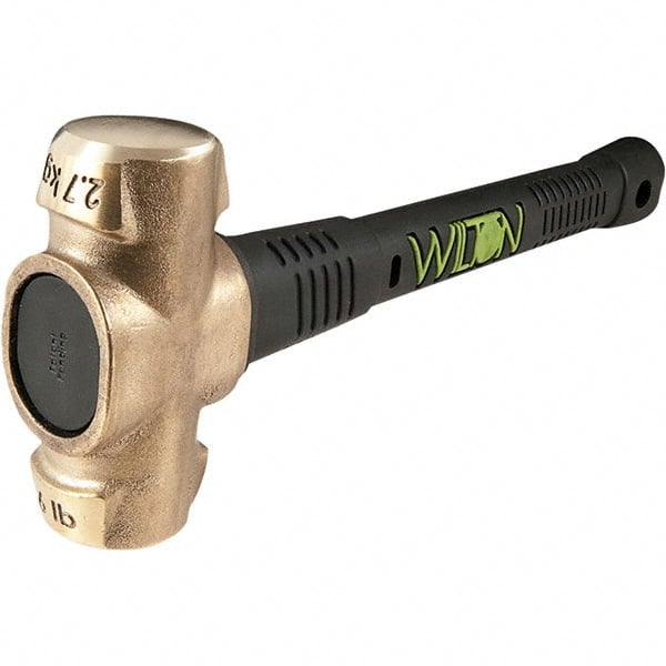 Wilton - Non-Sparking Hammers Tool Type: Brass Hammer Head Material: Brass - Benchmark Tooling