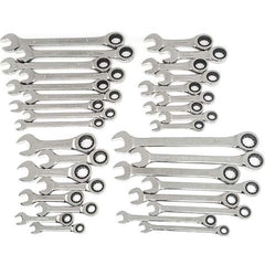 GearWrench - Wrench Sets Tool Type: Ratchet System of Measurement: Inch/Metric - Benchmark Tooling